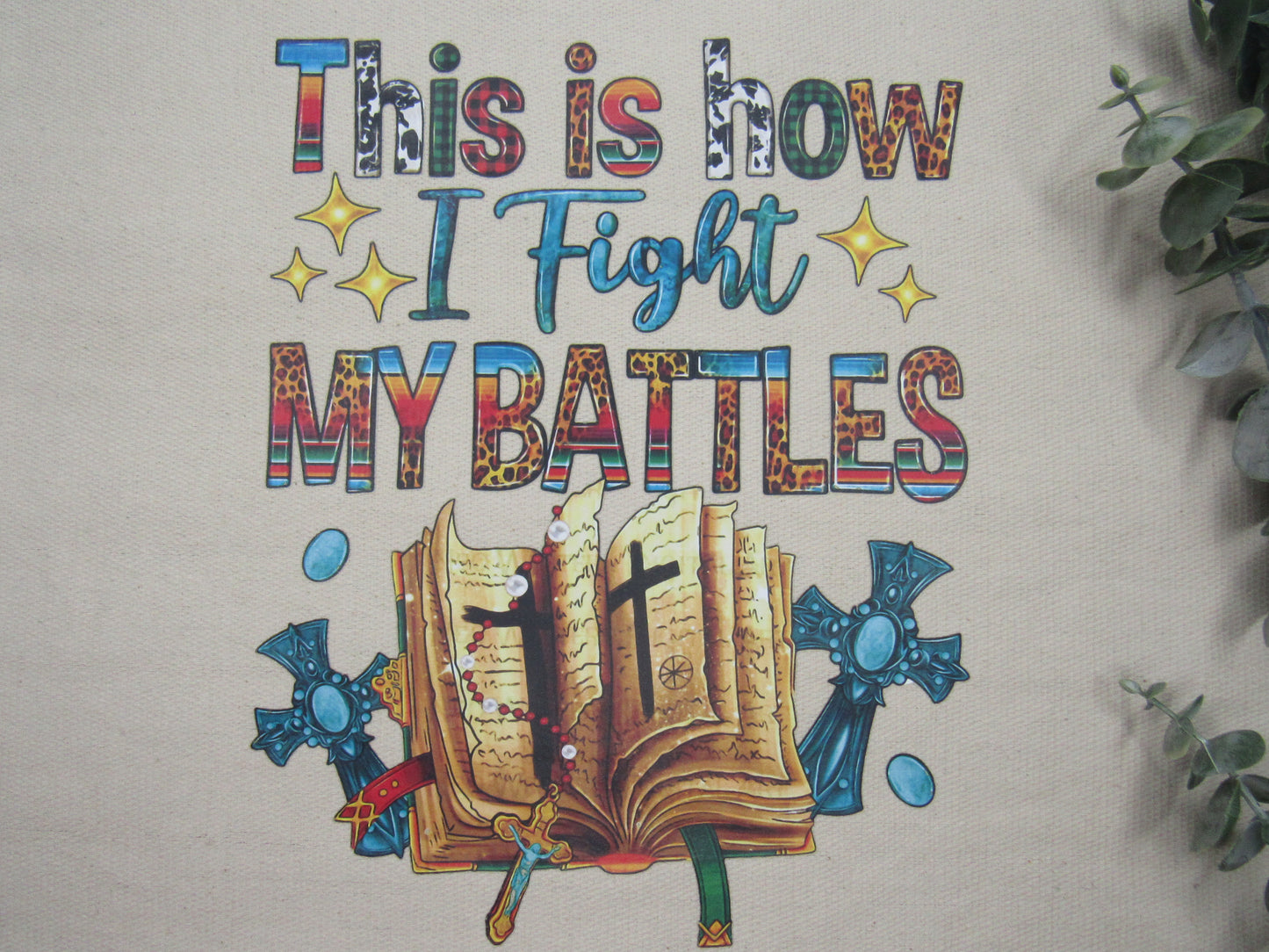 I Fight - Tote Bag