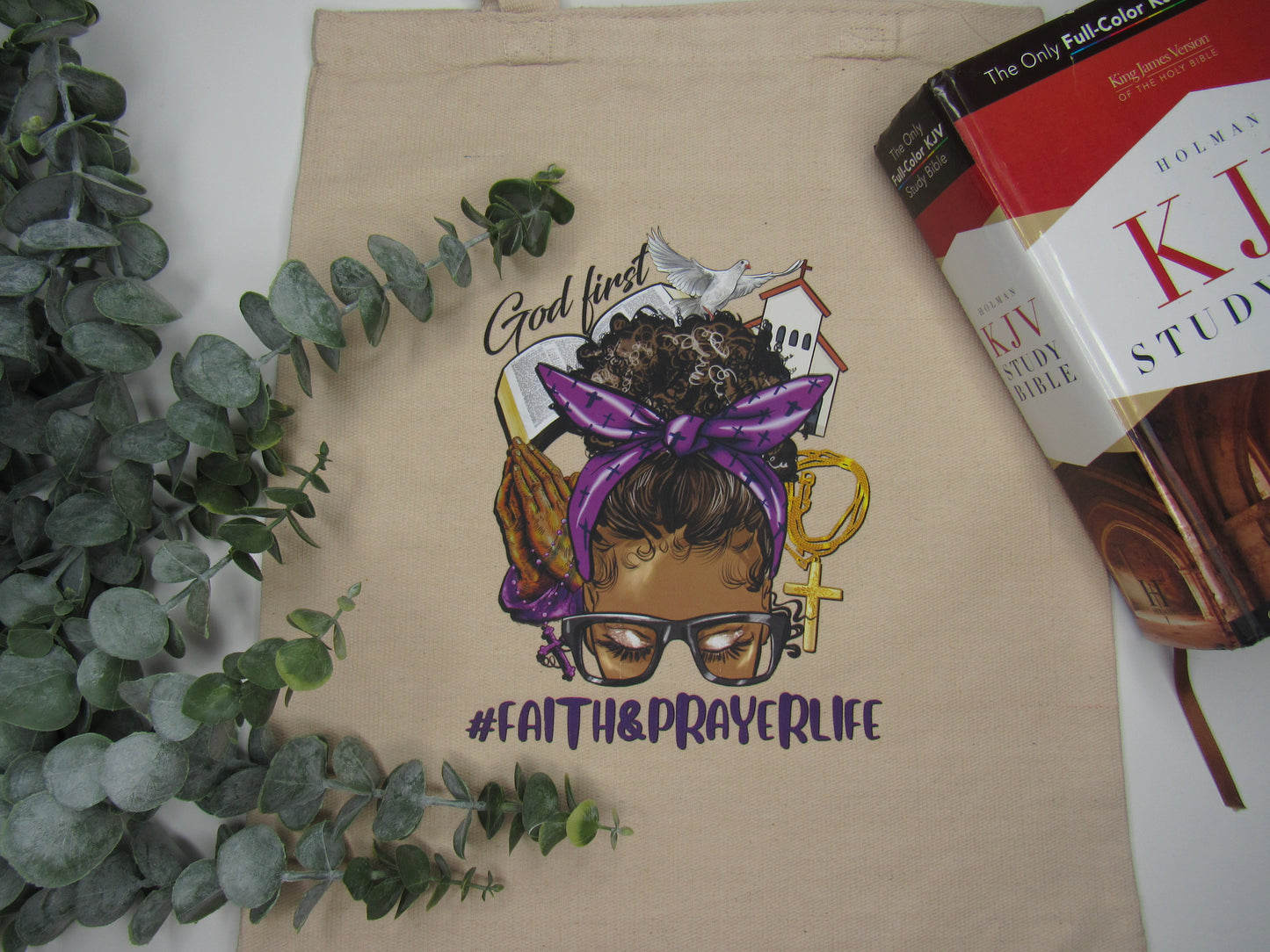 #Faith&PrayerLife  - Tote Bag