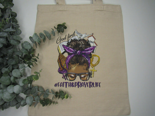 #Faith&PrayerLife  - Tote Bag