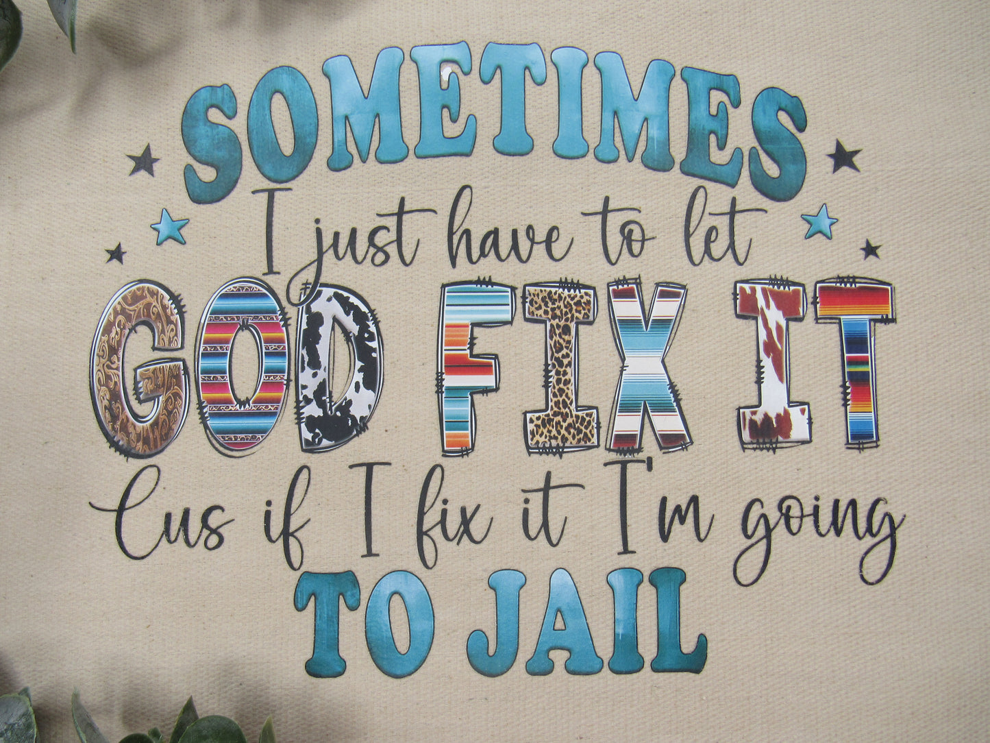 God Fix It - Tote Bag