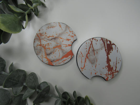 Marble and Copper - Car Coaster